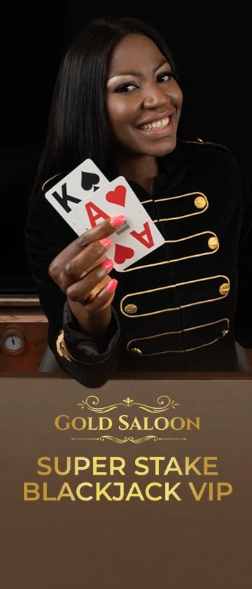 Gold Saloon Super Stake Blackjack VIP
