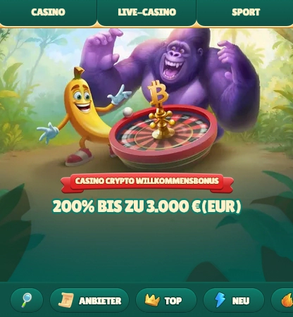 Erhalte einen Bonus auf deine erste Krypto-Einzahlung bei GoKong